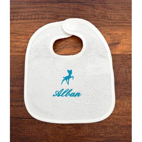 Bavoir personnalisé et petit motif