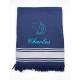 Fouta éponge voilier personnalisée