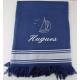 Fouta éponge voilier personnalisée