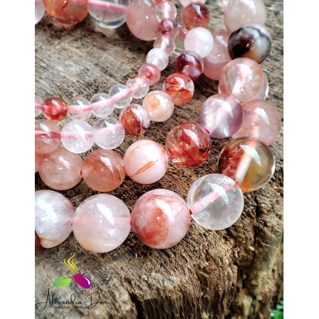 Bracelet Quartz Hématoïde