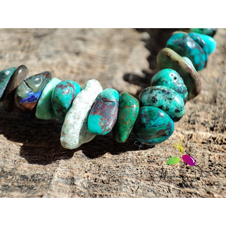 Bracelet baroque Chrysocolle