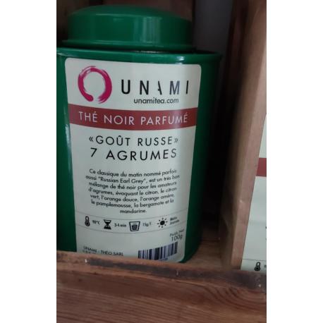 Thé noir - Goût russe 7 agrumes Thé noir - Goût russe 7 agrumes