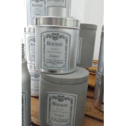 Bougie bétonnée - Gamme "Le père pelletier"