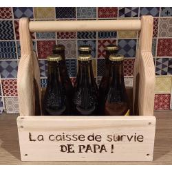 Porte bouteilles personnalisé