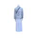Veste en jeans brodée
