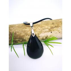 Pendentif Obsidienne oeil céleste