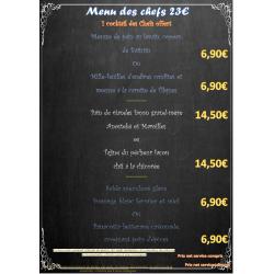 Menu du Chaudron