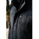 Blouson long marine en suédine NOAH Hafnium