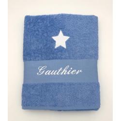Drap de bain personnalisé étoile