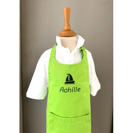 Tablier de cuisine enfant personnalisé