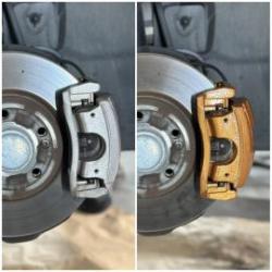 PEINTURE DES 4 ETRIERS DE FREINS POUR NOEL