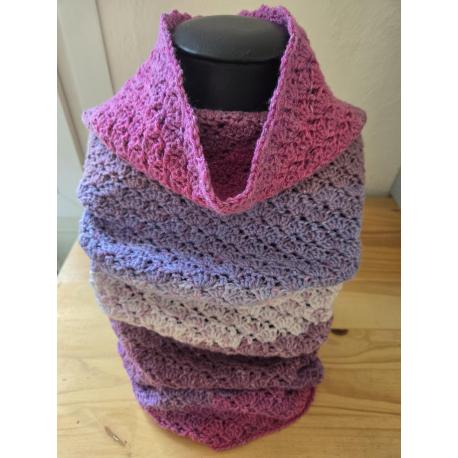 Snood au crochet