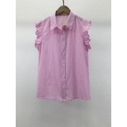 Chemise rayée sans manches