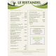 Menu brasserie Le Ristandèl