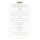 Menu Hôtelier