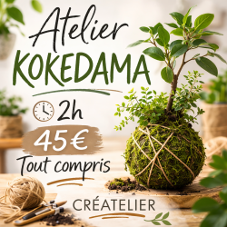 ATELIER KOKEDAMA 27 MARS 2026