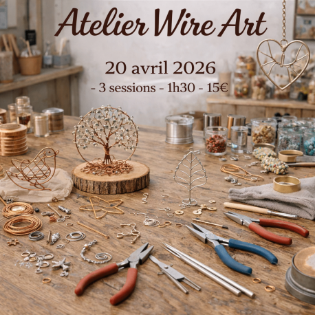 Atelier WIRE ART - 20 avril 2026