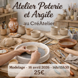 Atelier Modelage Enfant - 16 avril 2026
