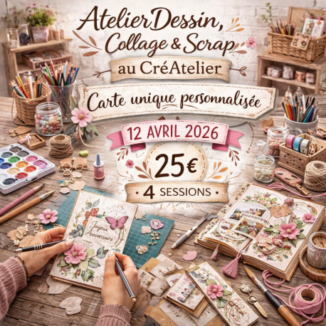 Atelier Marque Page personnalisé