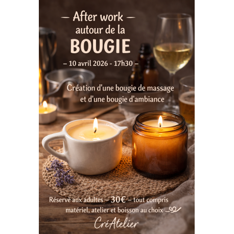AFTER WORK " Autour de la bougie"