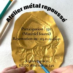 Atelier Métal Repoussé - Adulte