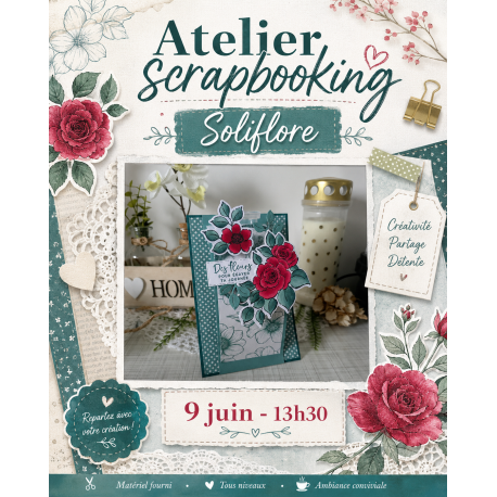 Atelier Soliflore - Scrapbooking
