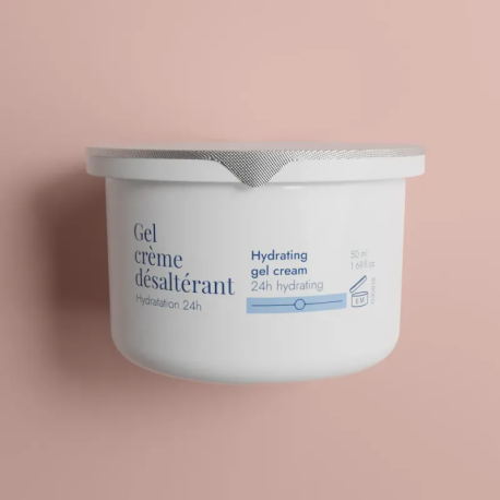 Recharge gel crème désaltérant hydratation 24h