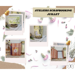 Atelier Scrapbooking - Juillet