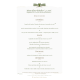 Menu Hôtelier