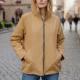 Veste imperméable à capuche femme