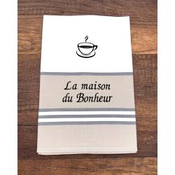 Torchon personnalisé Tasse de café