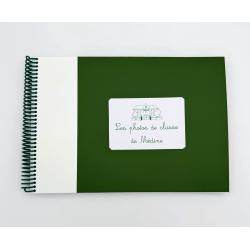 Album Photos de classe personnalisé Vert et Blanc