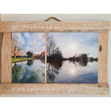 cadre photOPALEtte collection Reflets des Marais