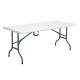 Location : Table rectangulaire pliante PVC