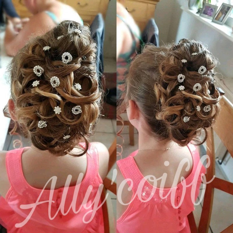 Chignon Attaches Pour Vos Occasions Chez Ally Coiffure Esthetic