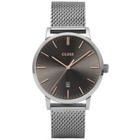 Montre Aravis Mesh - Silver Dark Grey/Silver Montre Aravis Mesh - Silver Dark Grey/Silver