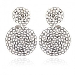 Boucles d'oreilles GAS Bijoux modèle ONDE Gourmette ARGENT