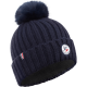 BONNET Le Vent à La Française BLEU MARINE pompon