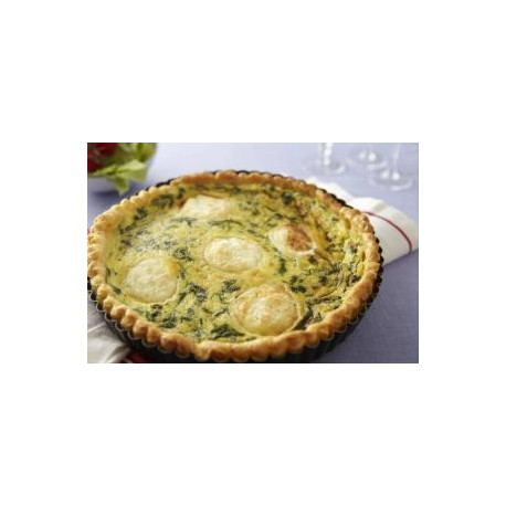 Quiche aux chèvres