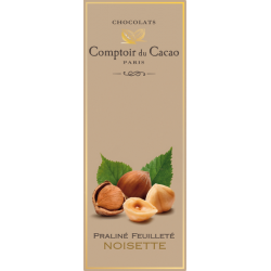 Noisette Pralinée Feuilletée - COMPTOIR DU CACAO