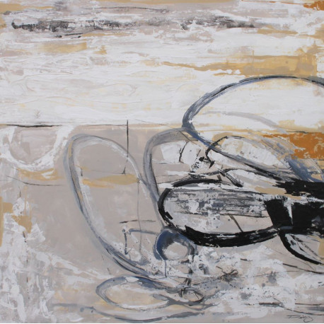 TOILE CONTEMPORAINE 1 M X 1 M TOILE CONTEMPORAINE 1 M X 1 M